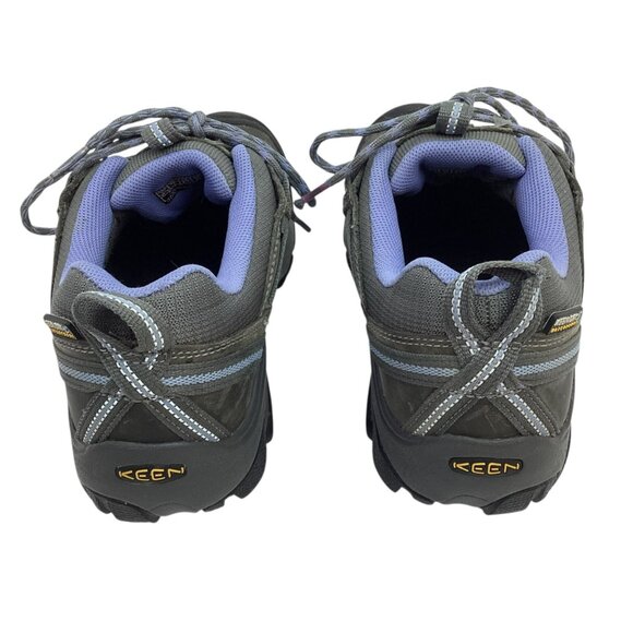 Keen Targhee ll Womens 7 Waterproof Leather Mesh Hiking Shoes Gray - Picture 6 of 11